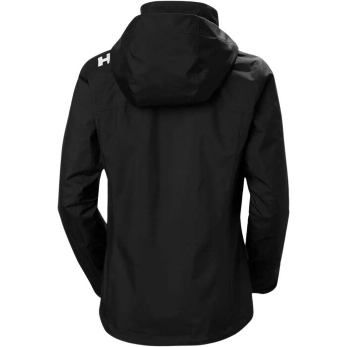 Helly Hansen Mujer Crew 2024 Chaqueta De Capa Intermedia Con Capucha 2.0 34447 - Black